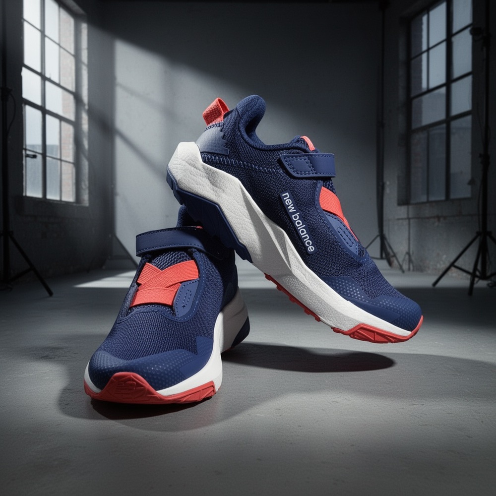 New Balance Red and Blue Kids Sneakers    sz 13 little boy’s